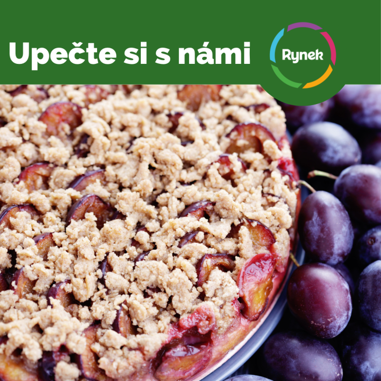 švestkový koláč recept